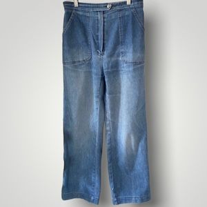 Vintage✨ High Waisted Capri-Length Jeans